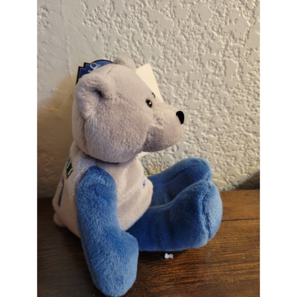 1999 Mattel Minnesota Timberwolves Kevin Garnett 21 Collectible Bear NBA License - Picture 2 of 9